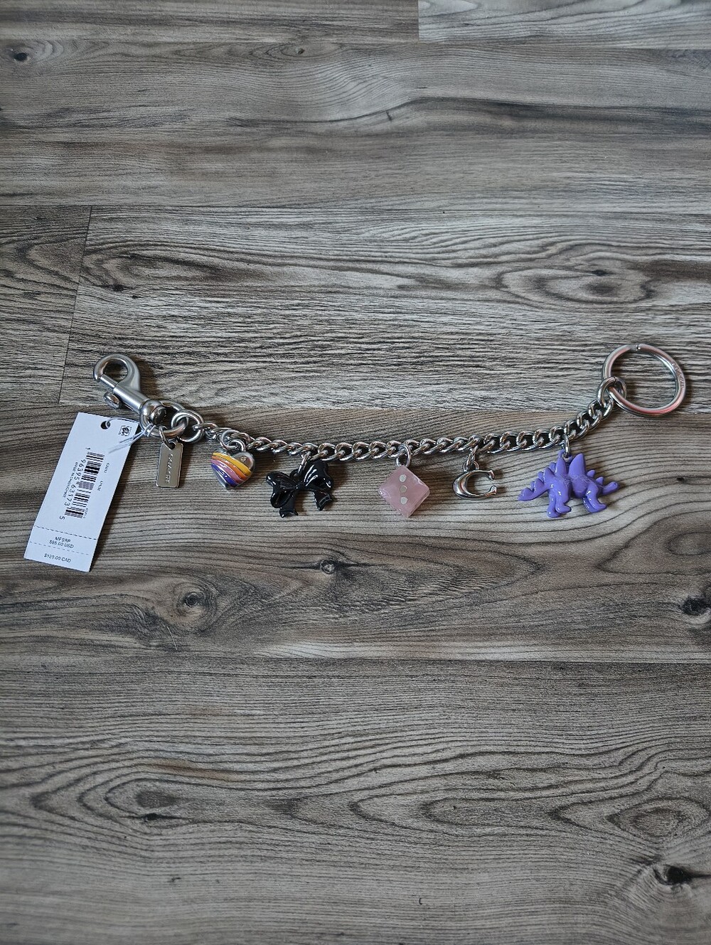Coach Motif Chain Bag Charm